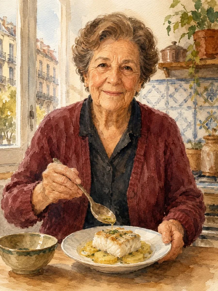 Asunción Rivas — watercolor portrait