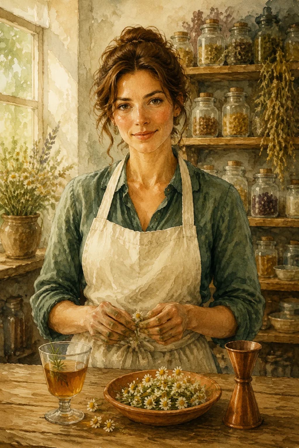 Cassidy Ellery — watercolor portrait
