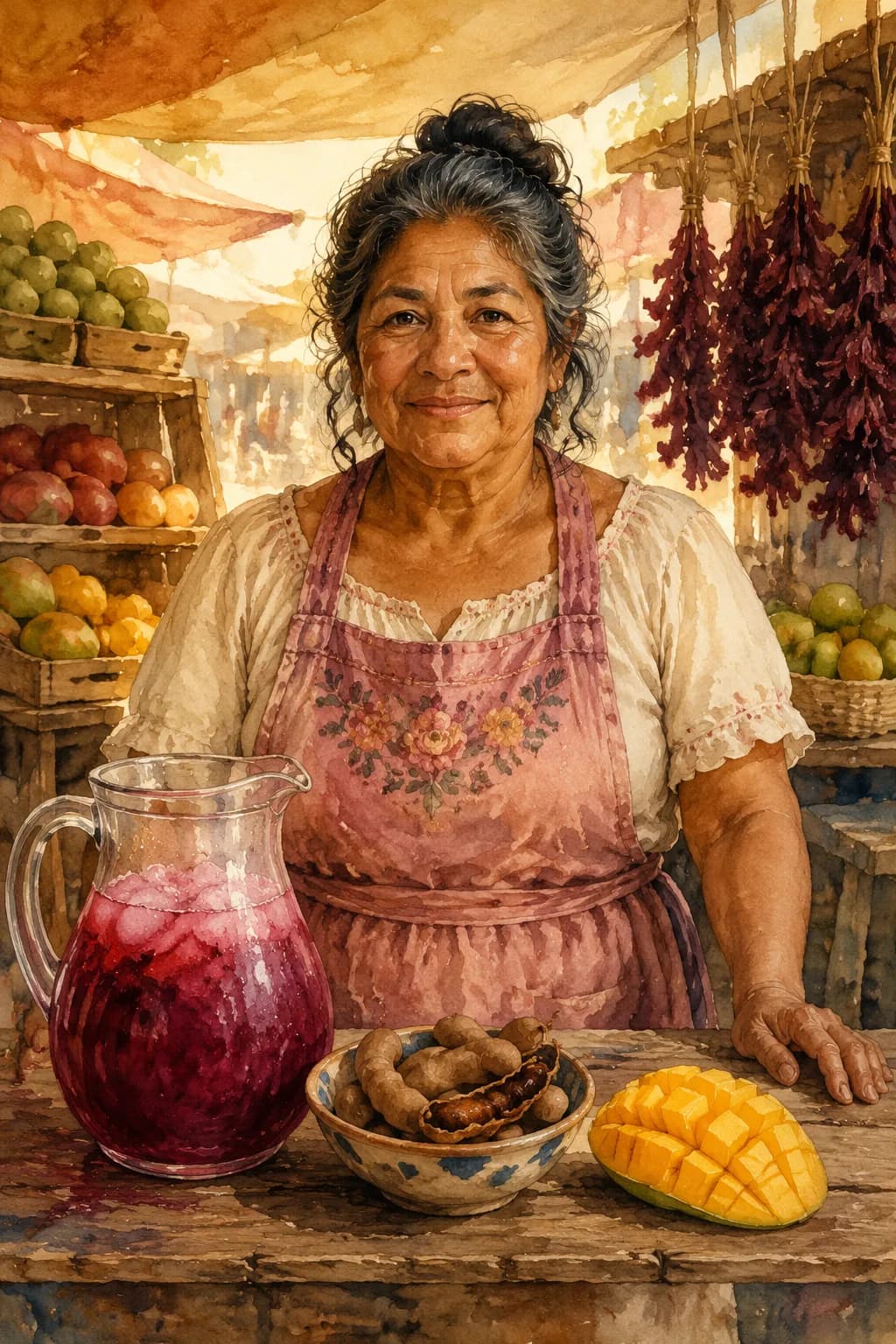 Marisol Rios — watercolor portrait