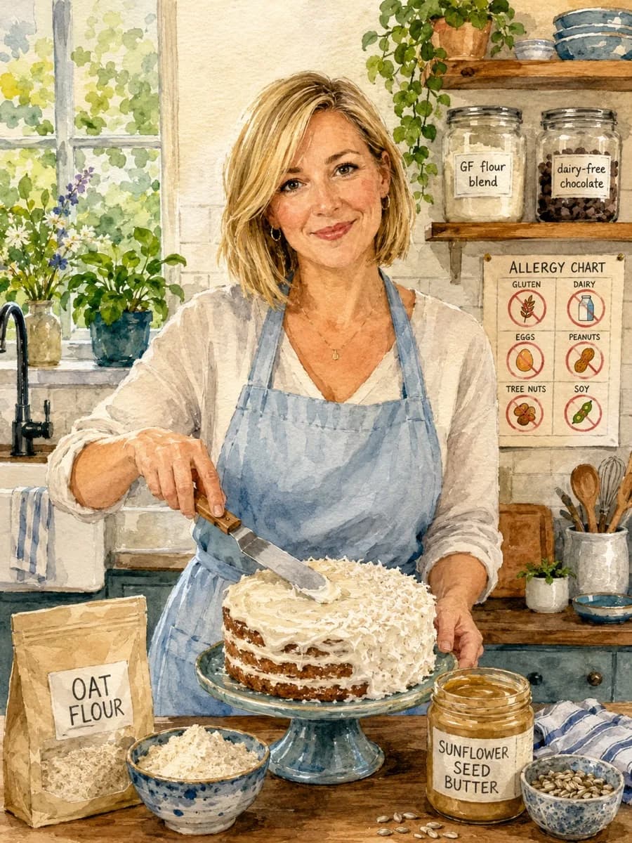 Sophie Mercier — watercolor portrait