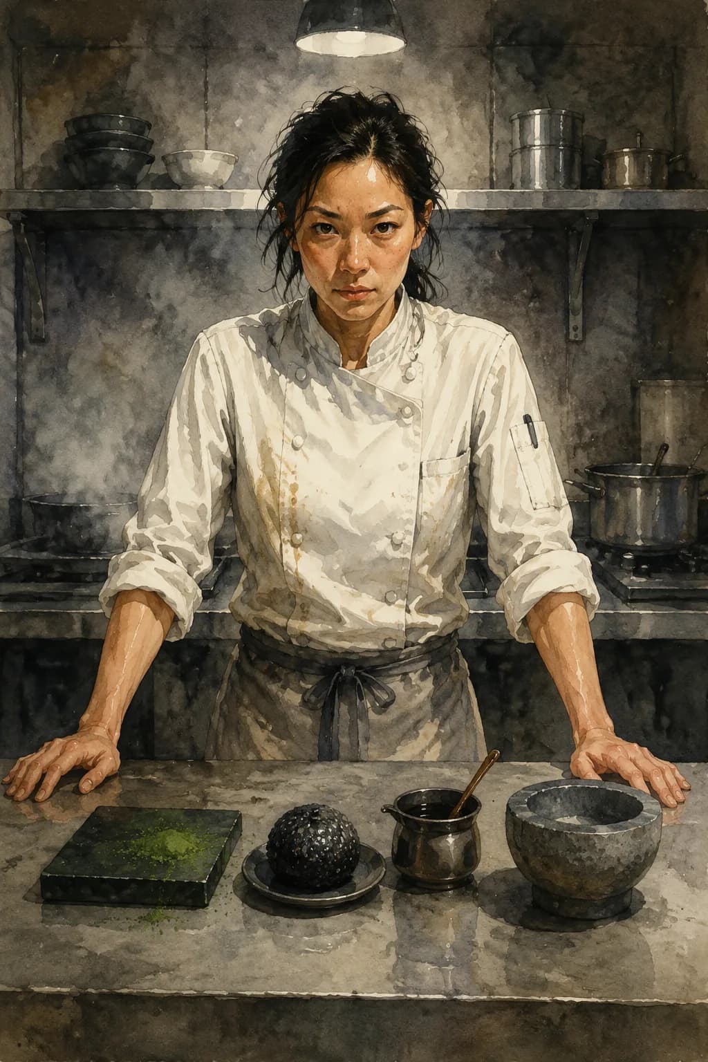 Suki Tanaka-Brennan — watercolor portrait