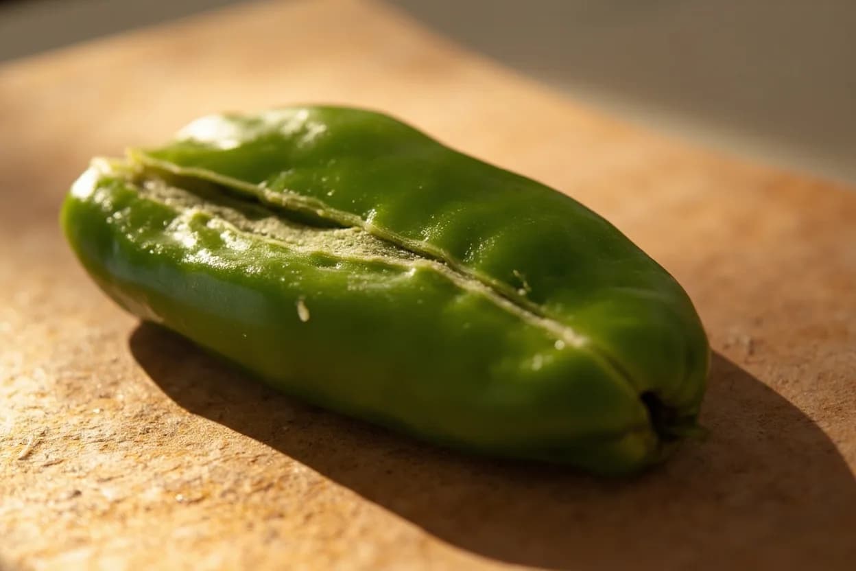 Green Chili — Split vs. Slit