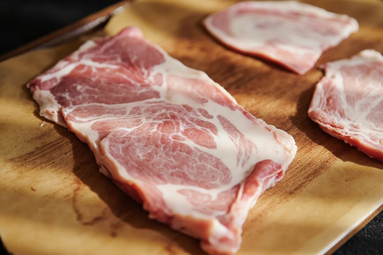 Korean Pork Cuts — Samgyeopsal & Moksal