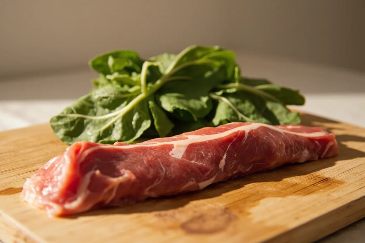 Water Spinach Stem Snap-Cut