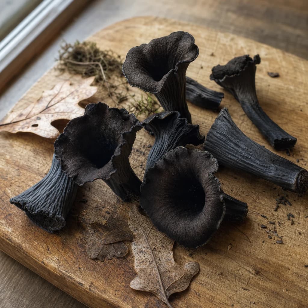 Black Trumpet Mushroom