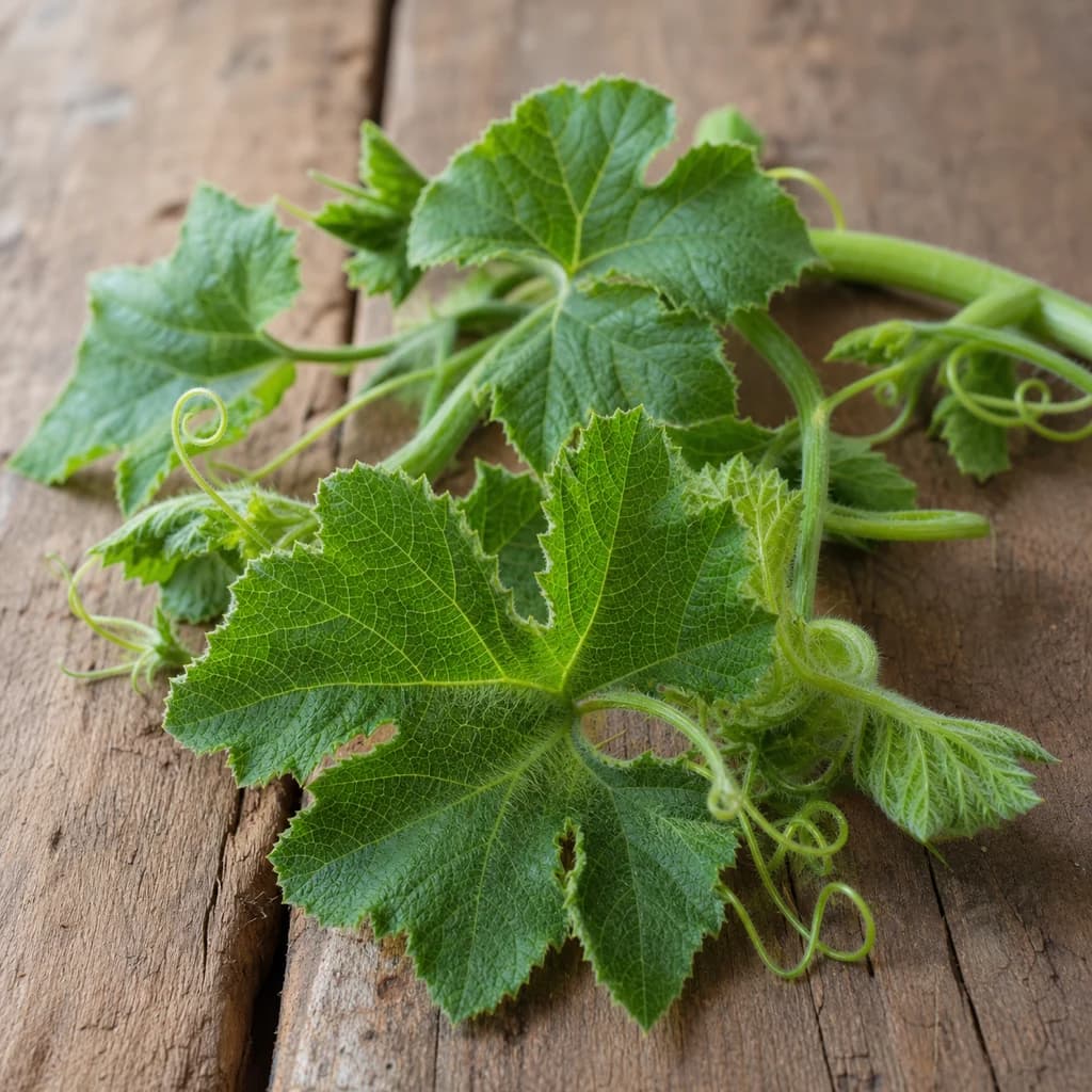 Pumpkin Leaves — Natural form