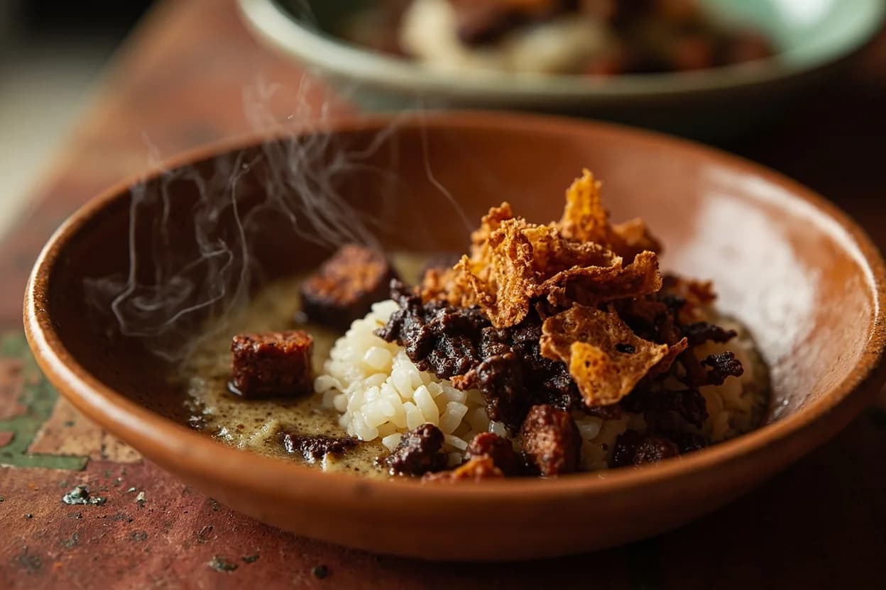 chilate (cacao-rice cold drink) — a signature plate from Afro-Mexican Coastal Cuisine (Costa Chica) cuisine, prepared in the regional style.