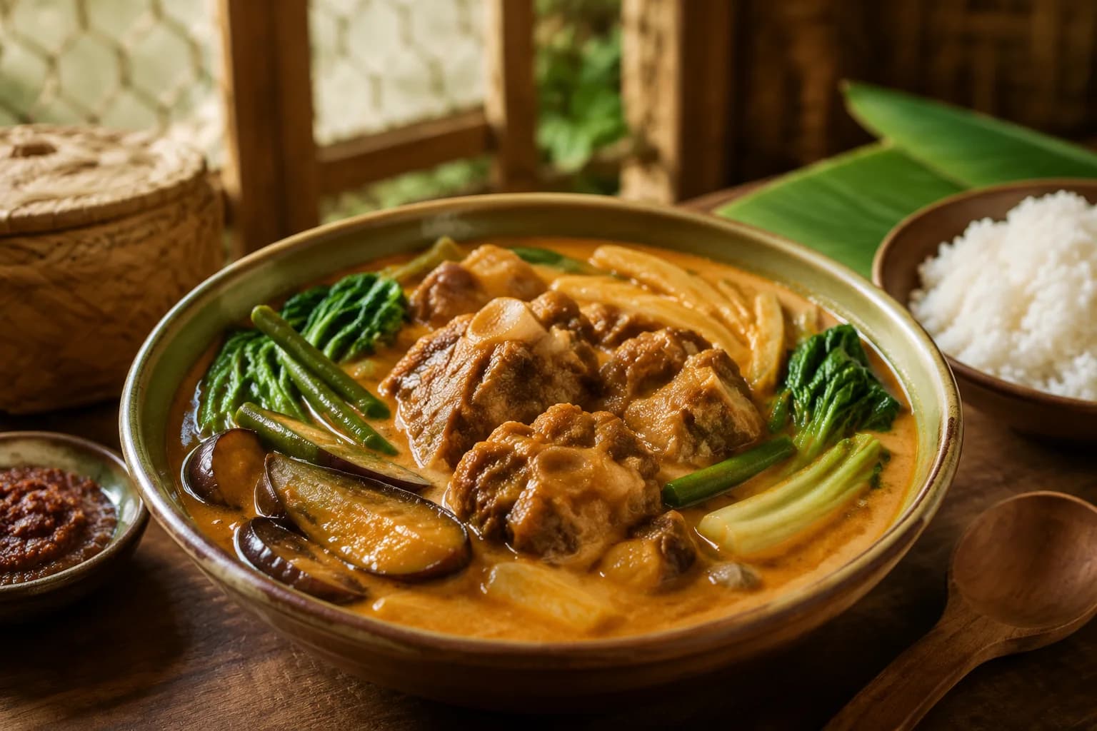 kare-kare — a signature plate from Filipino cuisine, prepared in the regional style.