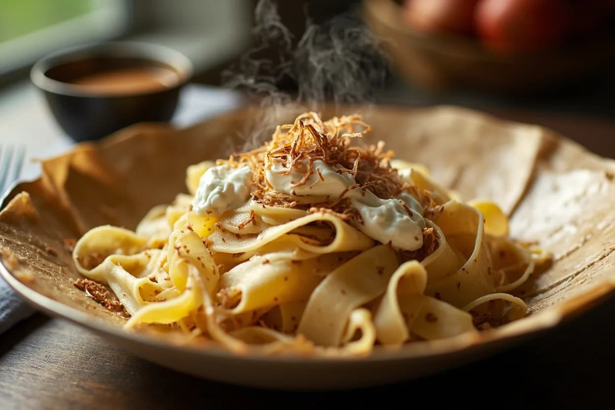 Cottage Cheese Pasta